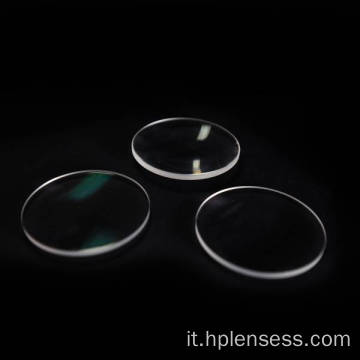 Lente in vetro ottico con doppia lente convessa da 127 mm
